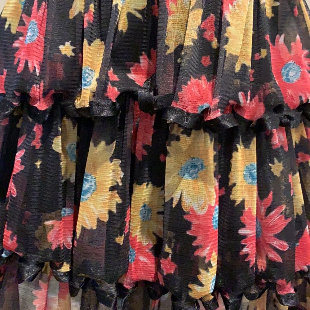 Corset Top Ruffled Mini Dress - Rachael and Chloe - Picture 8 of 11